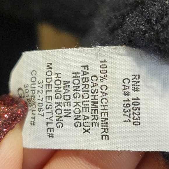 Joie Women's Black Pullover Cashmere Sweater Size L - Picture 11 of 12